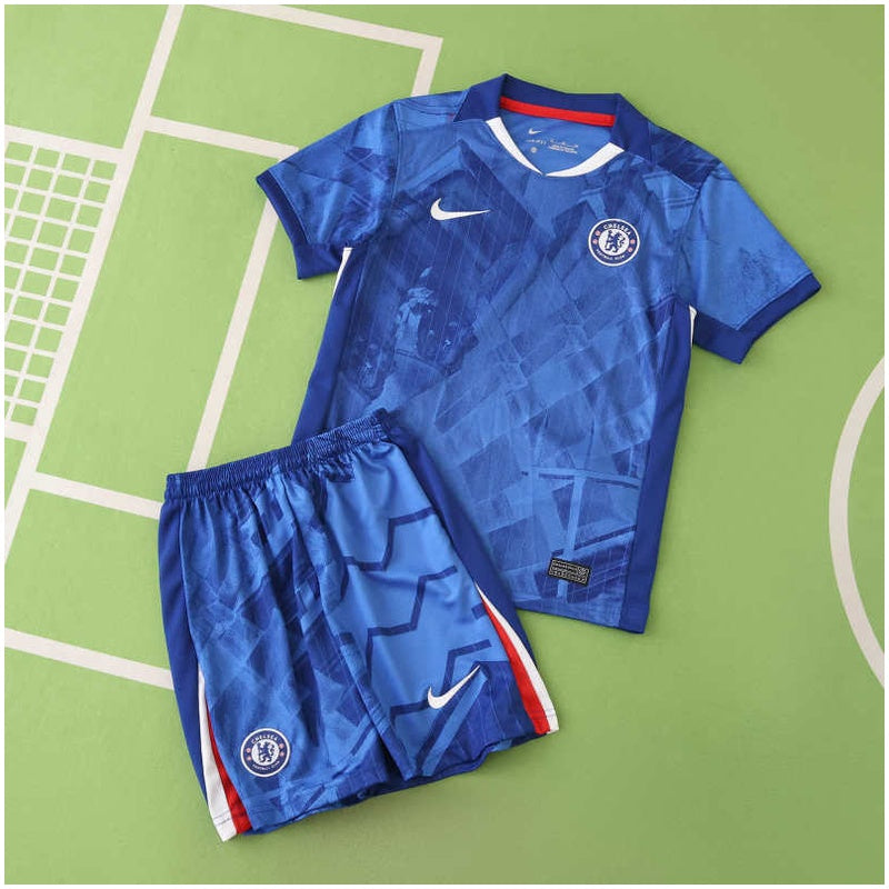 Kids Chelsea Home Kit 2025/2026