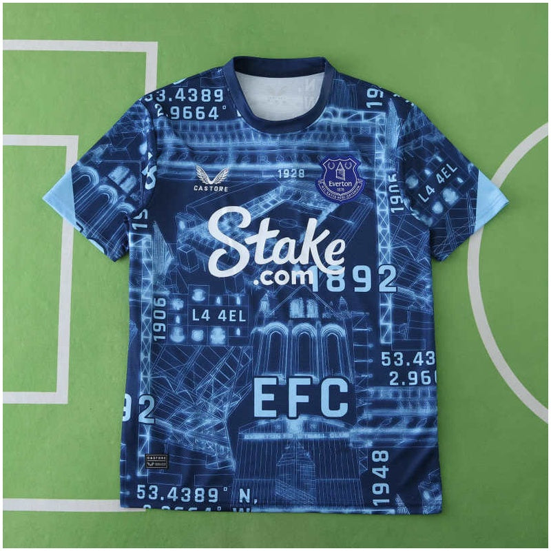 Everton 2025/26 Concept Version Jersey