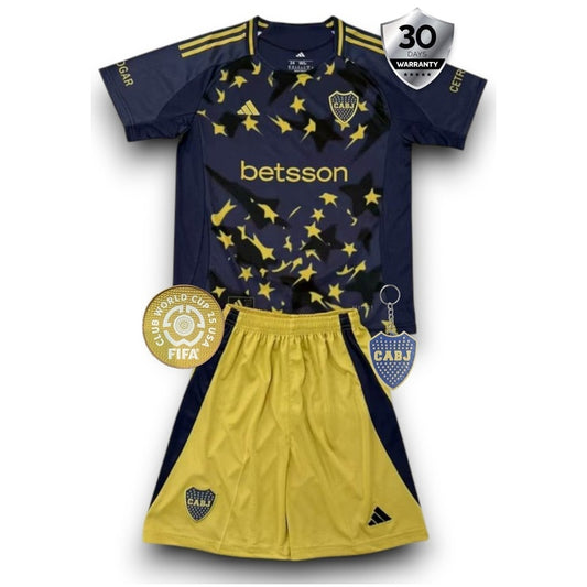 Kids Boca Juniors Third Kit 2025/26