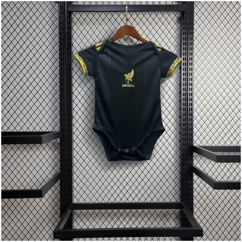 Mexico Baby Jersey 25/26 Black Gold
