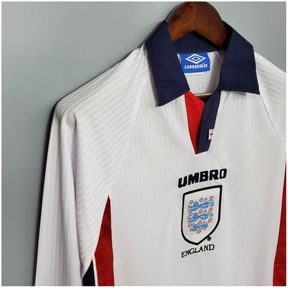 England Retro Home Jersey 1998 - Long Sleeve