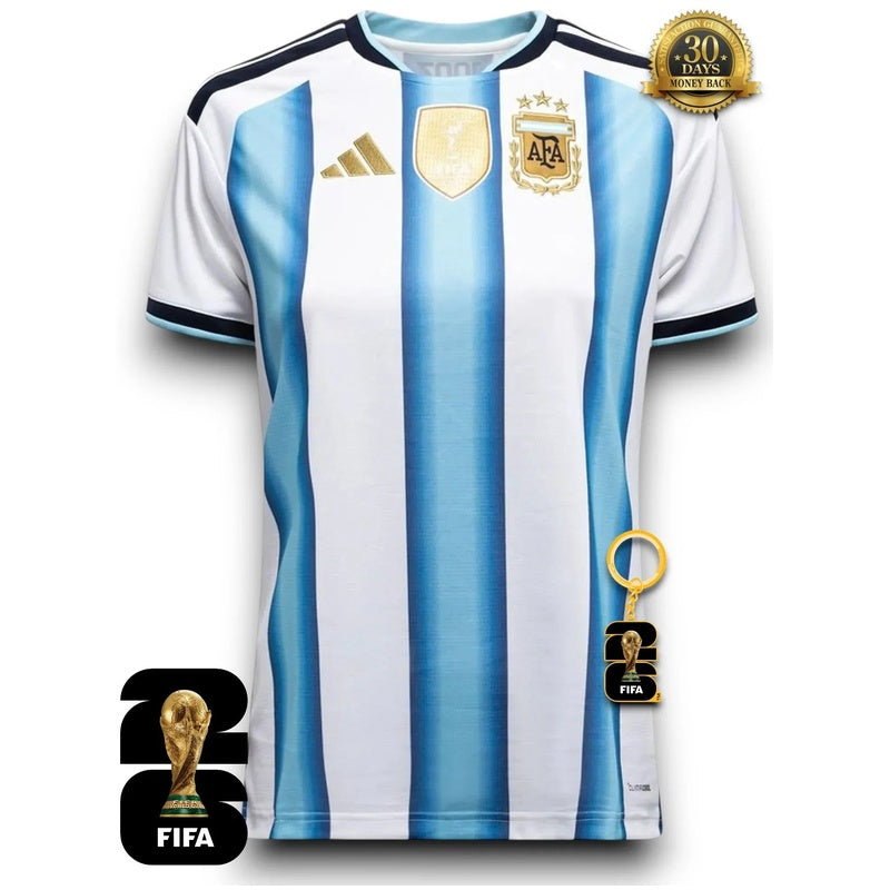 Argentina World Cup 2026 Home Jersey #10 MESSI - Women's
