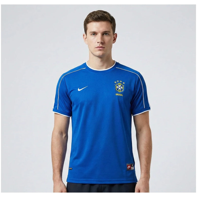 Brazil Retro 1998 Away Jersey