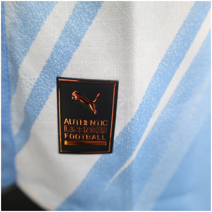 Manchester City Player Home Jersey 2025/26 Long Sleeve