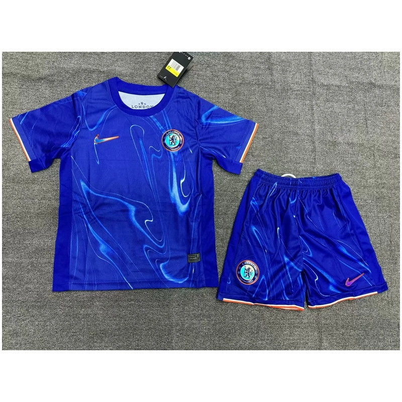 Kids Chelsea Home Kit 2024/2025 - Blue