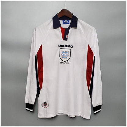 England Retro Home Jersey 1998 - Long Sleeve