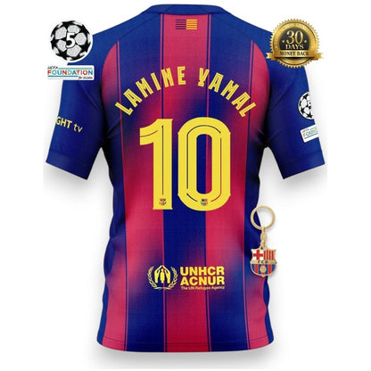 Barcelona Home Jersey 2025/26 - LAMINE YAMAL #10