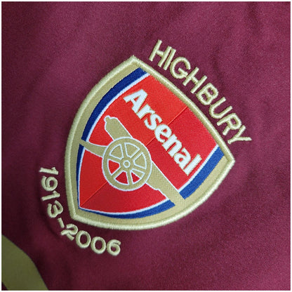 Arsenal Home Jersey 2005/06 Retro Long Sleeve