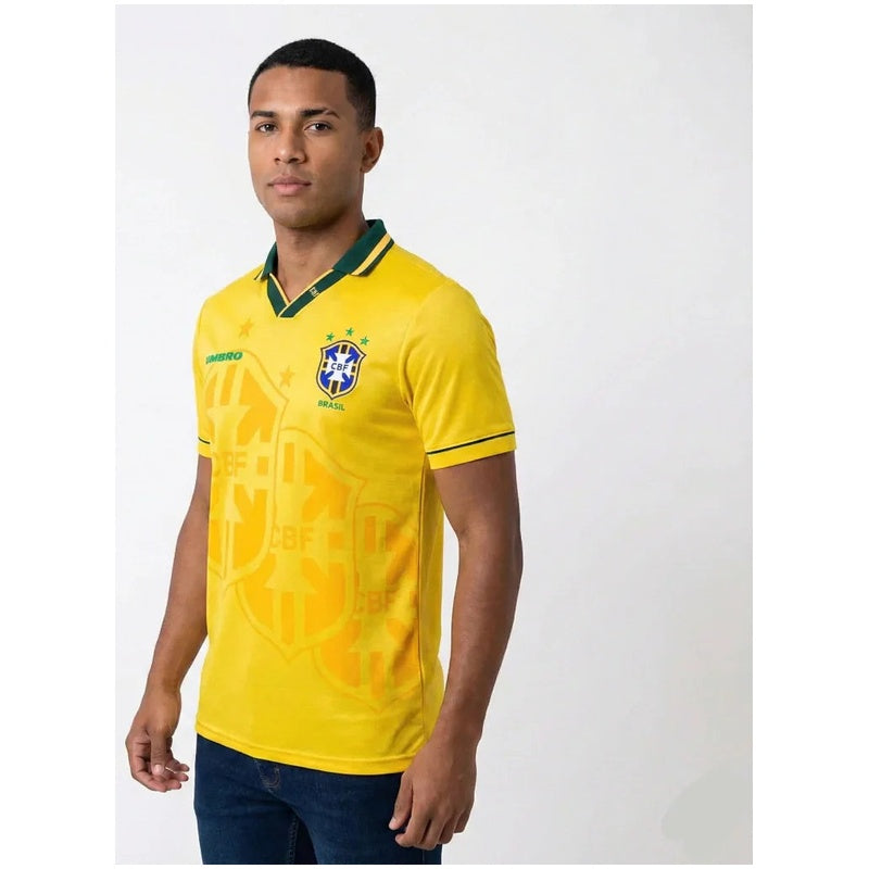 Brazil Retro 1994 Home Jersey