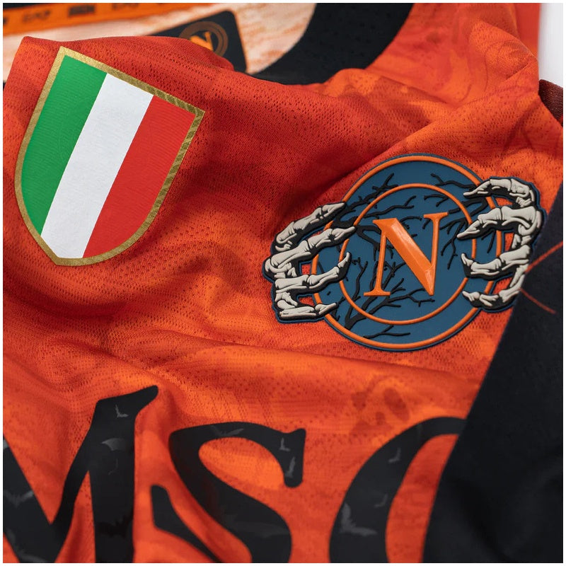 SSC Napoli Halloween Orange Player Shirt 2025/2026