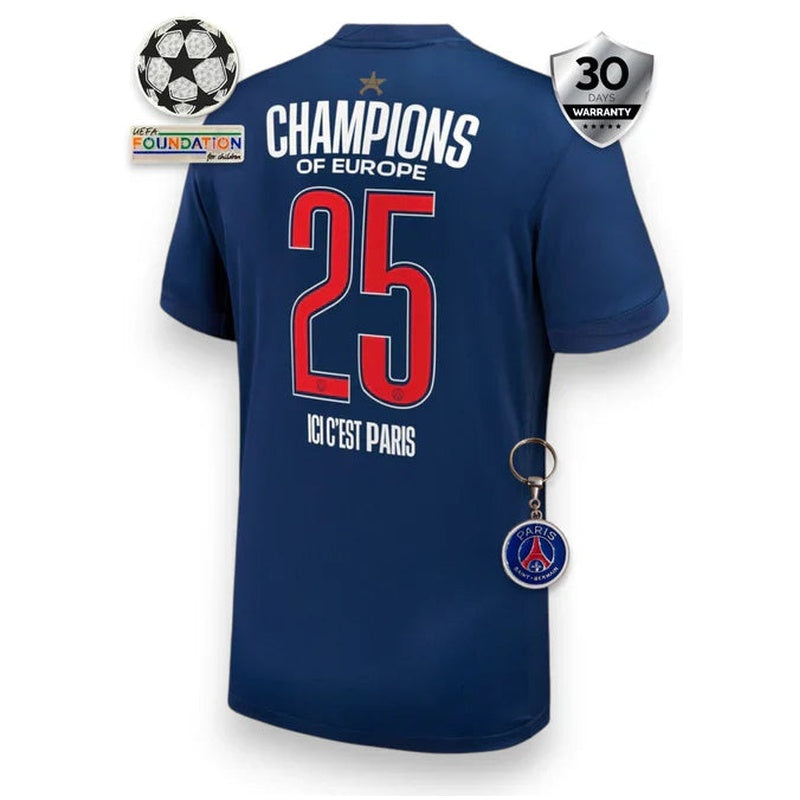 PSG 2025 European Champions 1 Star Jersey
