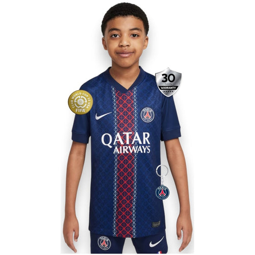 Kids Paris Saint Germain Home Kit 2025/26
