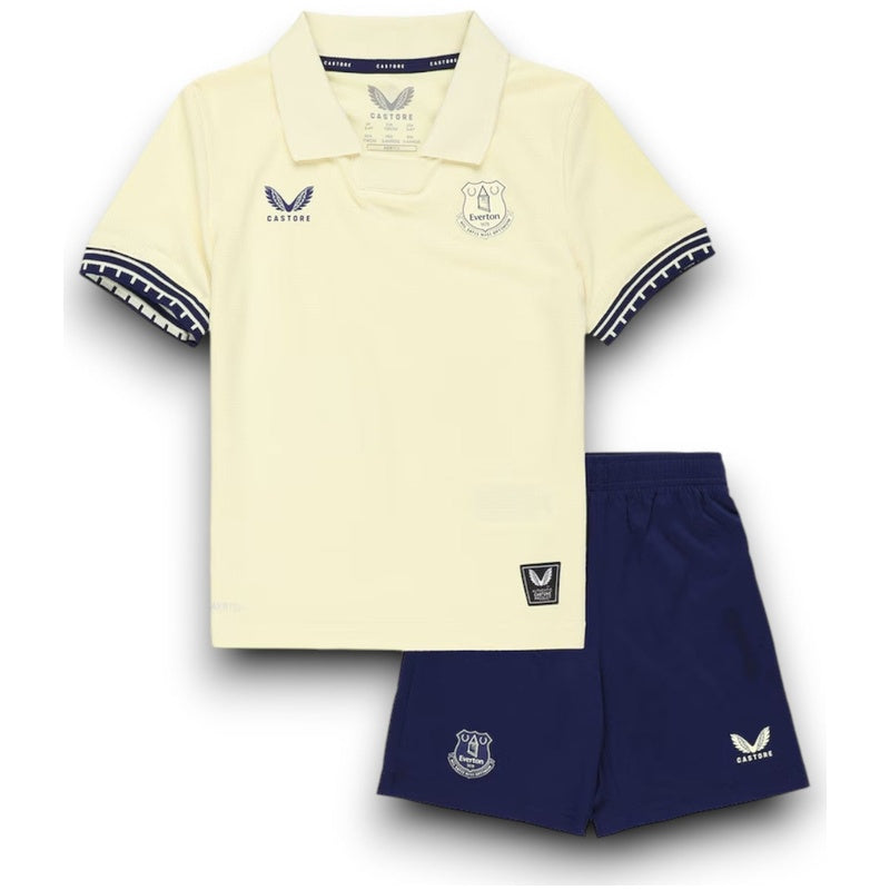 Kids Everton Away Kit 2025/26