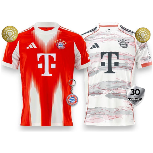 Combo Bayern Munich Home + Away Jersey 2025/26