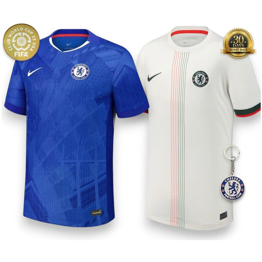 Combo Chelsea Home + Away Jerseys 2025/2026
