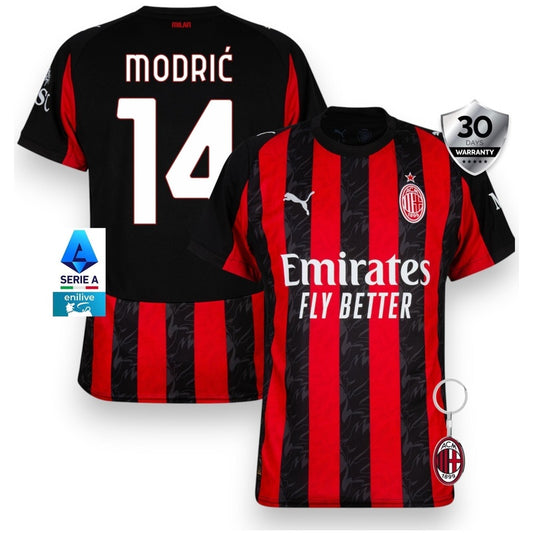 AC Milan Home Jersey 2025/26 - Modrić #14