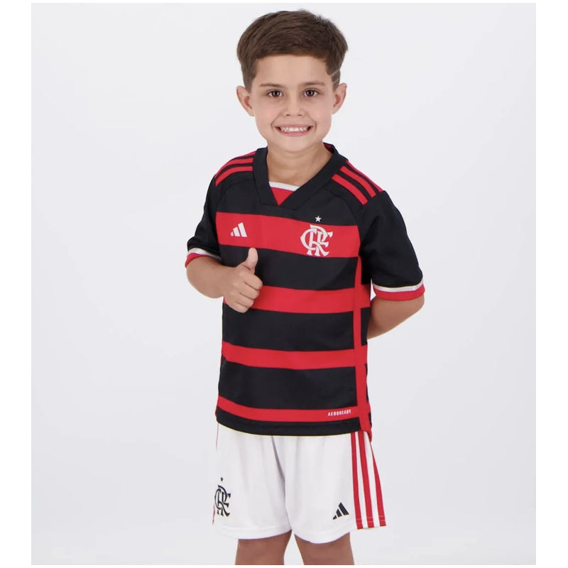 Kids Flamengo Home Kit 2024/2025