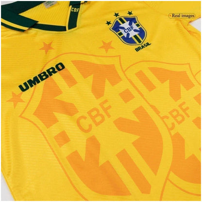 Brazil Retro 1994 Home Jersey