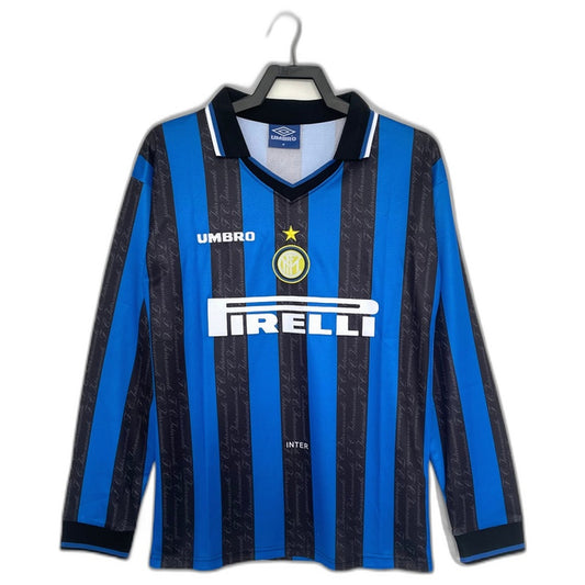 Inter Milan Retro 97/98 Home Jersey - Long Sleeve