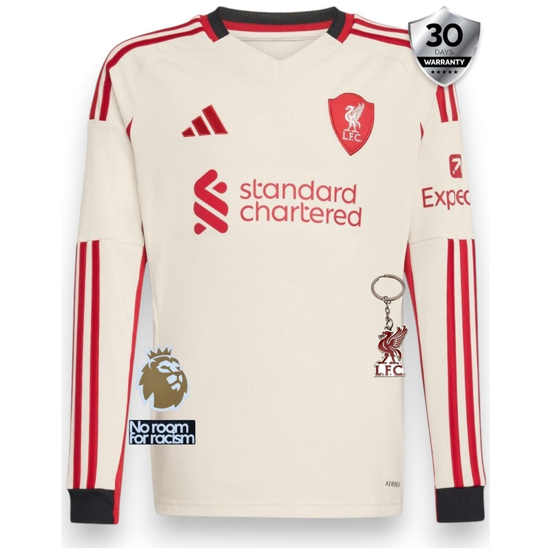 Liverpool Away Jersey 2025/26 - Long Sleeve