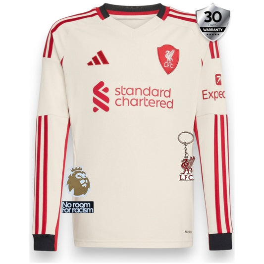 Liverpool Away Jersey 2025/26 - Long Sleeve