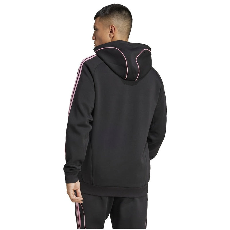 Inter Miami Black 2025 Travel Pullover Hoodie