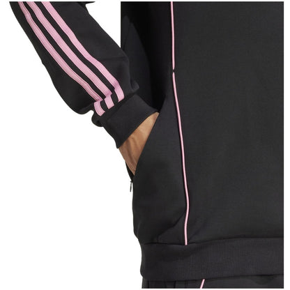 Inter Miami Black 2025 Travel Pullover Hoodie
