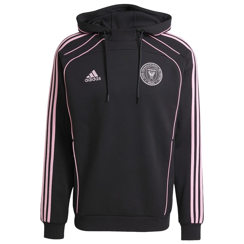 Inter Miami Black 2025 Travel Pullover Hoodie