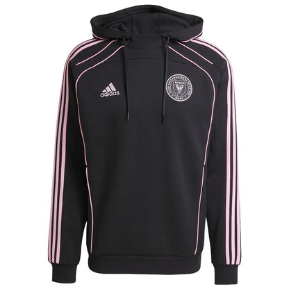 Inter Miami Black 2025 Travel Pullover Hoodie