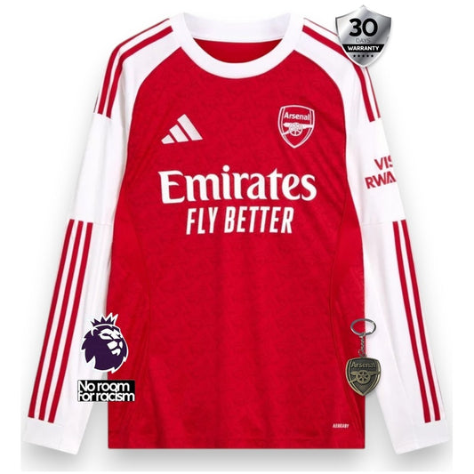 Arsenal Home Jersey 2025/26 Long Sleeve