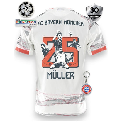 Bayern Munich Away Jersey 2025/26 - Müller Special Edition