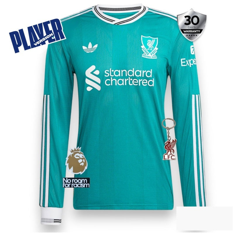 Liverpool Third Player Jersey 2025/26 - Long Sleeve