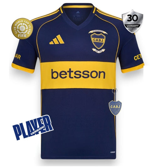 Boca Juniors Home 120th Anniversary Player Jersey 2025/26
