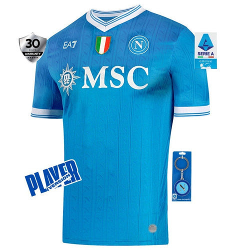 SSC Napoli Home Player Jersey 2025/2026