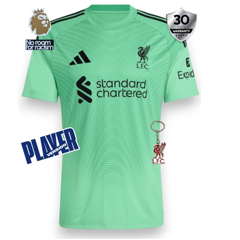Liverpool Player Jersey Goalkeeper 2025/26