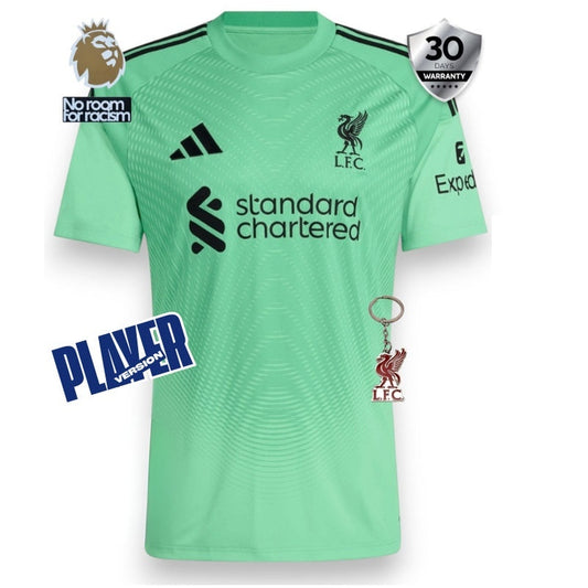Liverpool Player Jersey Goalkeeper 2025/26