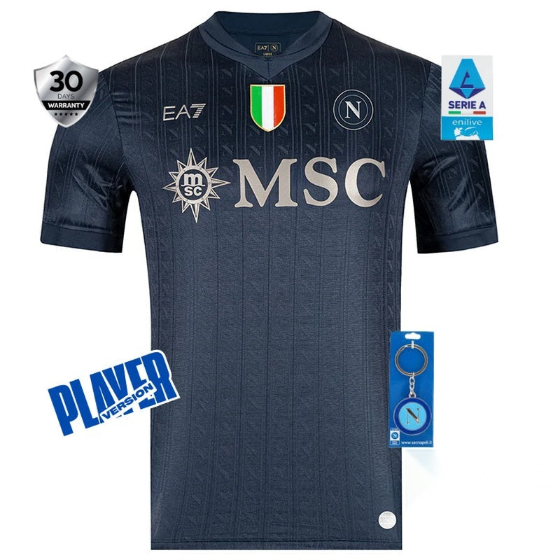 SSC Napoli Third Player Jersey Euro 2025/2026