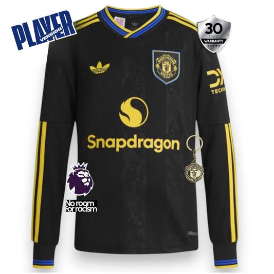 Manchester United Player Third Jersey 2025/26 - Long Sleeve