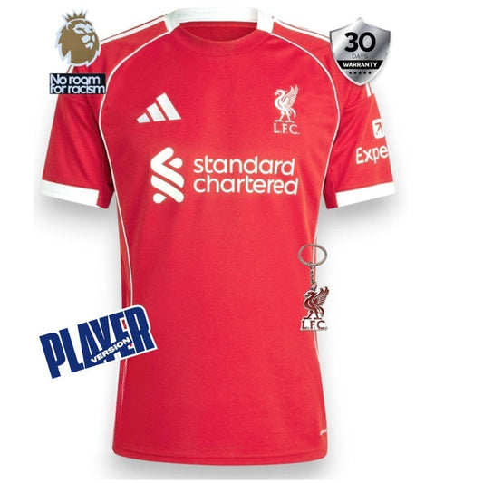 Liverpool Player Jersey Home 2025/26