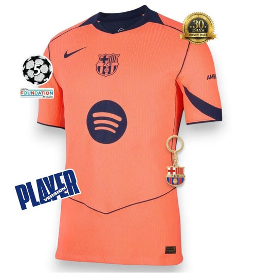 Barcelona Player Jersey Third 2025/26