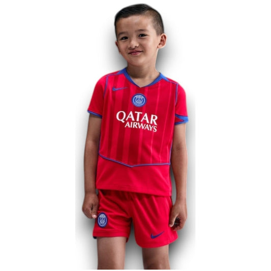 Kids Paris Saint Germain Third Kit 2025/26