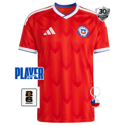 Chile World Cup 2026 Home Player Jersey