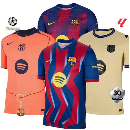 COMBO Barcelona 2025/26 + Fourth Jersey