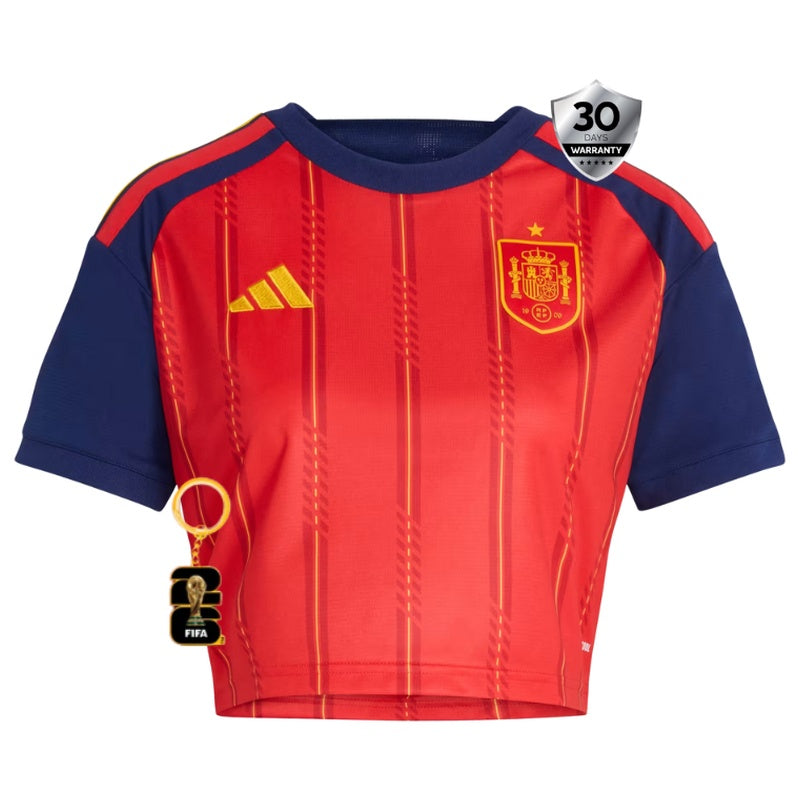 Spain Home Cropped Jersey WC 2026