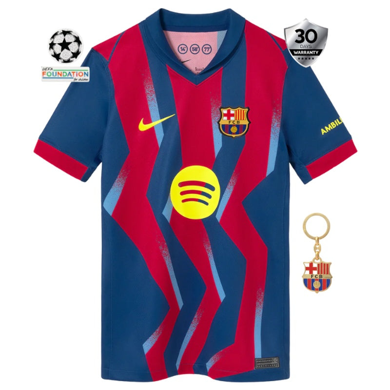 Kids Barcelona Fourth Jersey 25/26