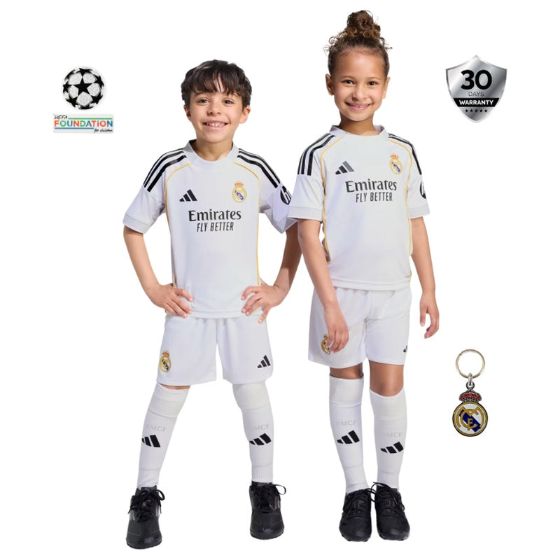 Real Madrid 25/26 Home Mini Kit Kids