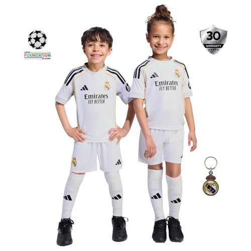 Real Madrid 25/26 Home Mini Kit Kids
