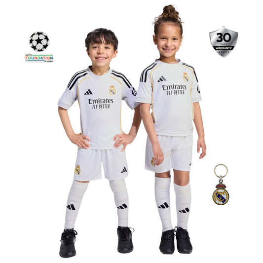 Real Madrid 25/26 Home Mini Kit Kids