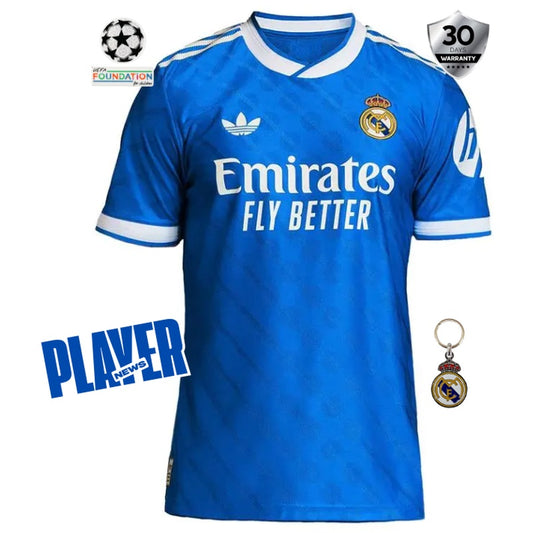 Real Madrid Third Player Jersey 2025/26