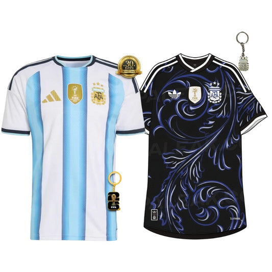 COMBO Argentina World Cup 2026 Home + Away Jerseys